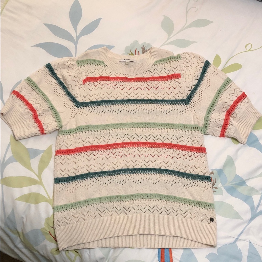 Colorful Striped Women's Sweater